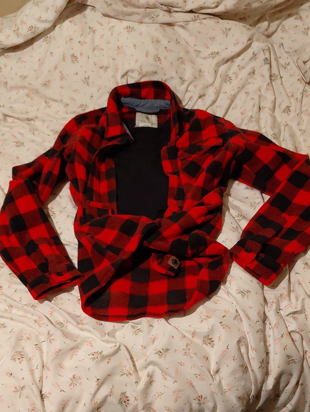 Legendary Whitetails Red and Black Buffalo Plaid Button-Down Shirt